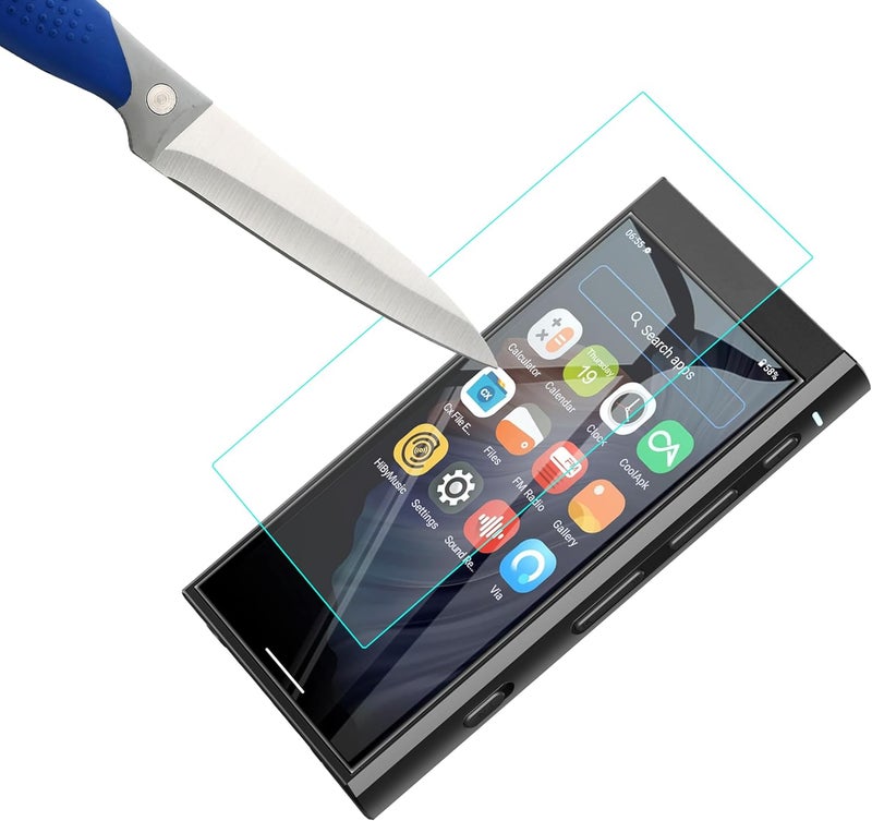 Mr Shield Screen Protector compatible with HiBy M300 [Tempered Glass] [3-PACK] [Japan Glass with 9H Hardness] - Image 4